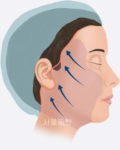 옆얼굴 일러스트 이미지